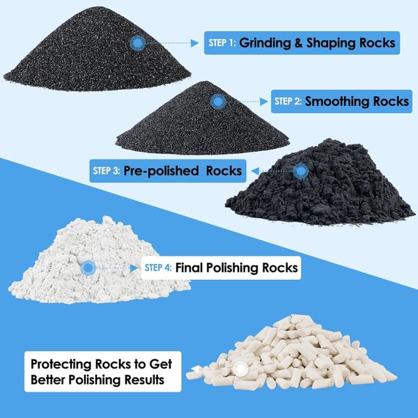 Rock Tumbler Grit Kit Sale NZ Stock Deal62998416712962114