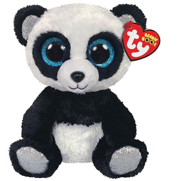 ty TY36327 Reg Bamboo Panda-Beanie BOOS, Multicolored, 15 cm Carousel 1