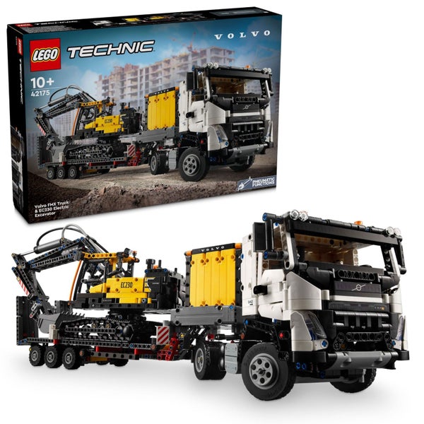 LEGO 42175 Technic Volvo FMX LKW mit EC230 Electric Raupenbagger Carousel 1