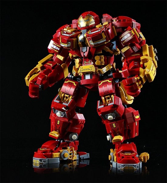 New 2000+Pcs Marvel Toys Building Blocks Avengers Iron Man Carousel 1