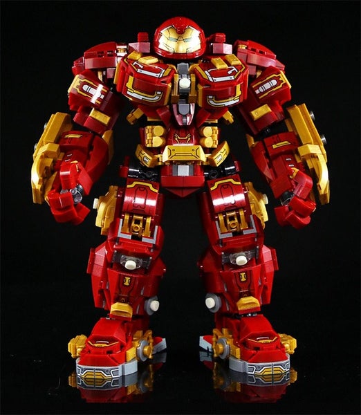 New 2000+Pcs Marvel Toys Building Blocks Avengers Iron Man Carousel 2