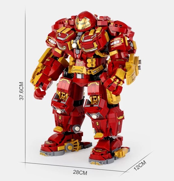 New 2000+Pcs Marvel Toys Building Blocks Avengers Iron Man Carousel 5