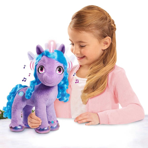 Just Play My Little Pony Sing and Glow Izzy, 13-Inch Lights and Sounds, Musical Carousel 2