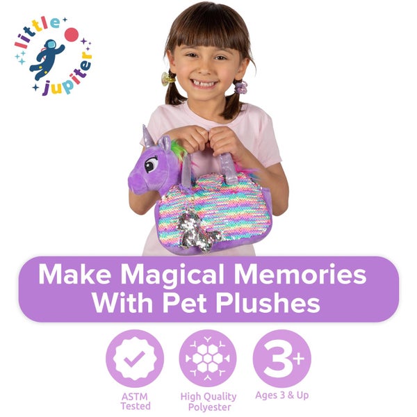 Little Jupiter Plush Pet Set - Unicorn Toys - Unicorns Gifts for Girls - Stuffed Carousel 3