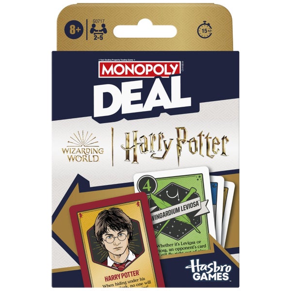 Monopoly Deal: Harry Potter Card Game | Family Games for Kids and Adults | Ages Carousel 1