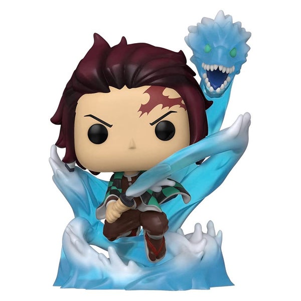 POP! Animation: Demon Slayer - Tanjiro with Dragon (Exclusive) (Glow in The Dark Carousel 1