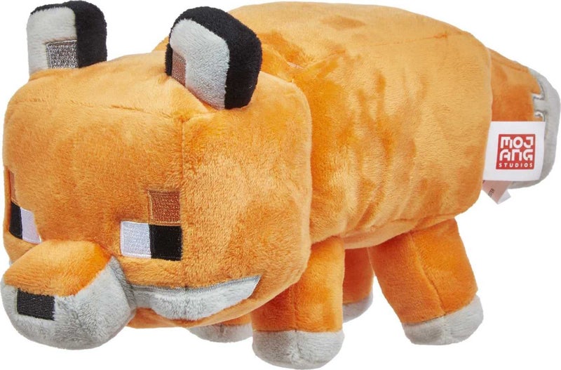 Mattel Minecraft Plush 8-in Character Dolls, Soft, Collectible Gift for Fans Age Carousel 1