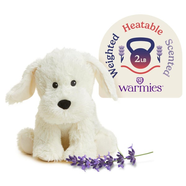 Warmies Microwavable & Weighted Stuffed Animals, Yellow Lab- Heated Stuffed Anim Carousel 1