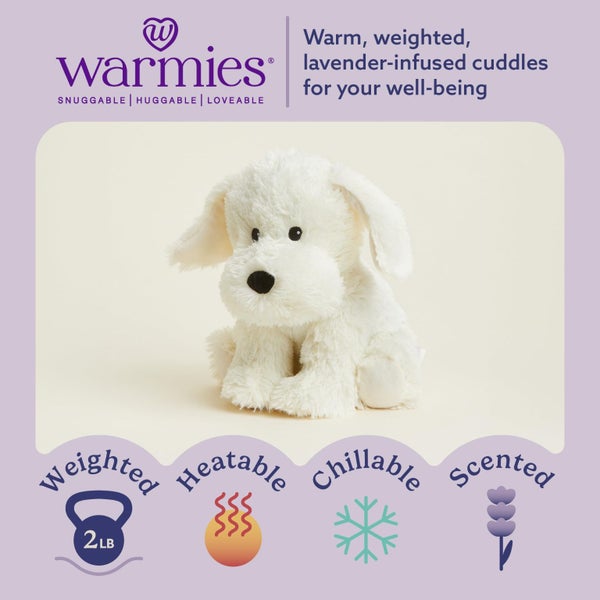 Warmies Microwavable & Weighted Stuffed Animals, Yellow Lab- Heated Stuffed Anim Carousel 2