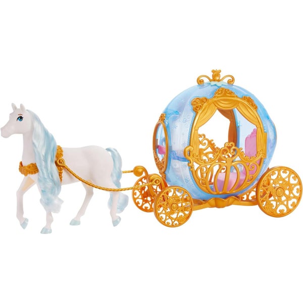Mattel Disney Princess Toys, Cinderella? Rolling Carriage, Fashion Doll-Sized w Carousel 2