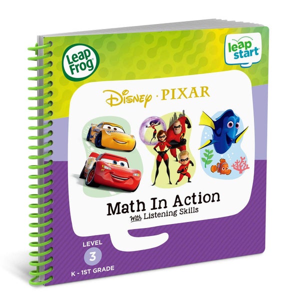 LeapFrog LeapStart 3D Disney Pixar Pals Math Book Carousel 2
