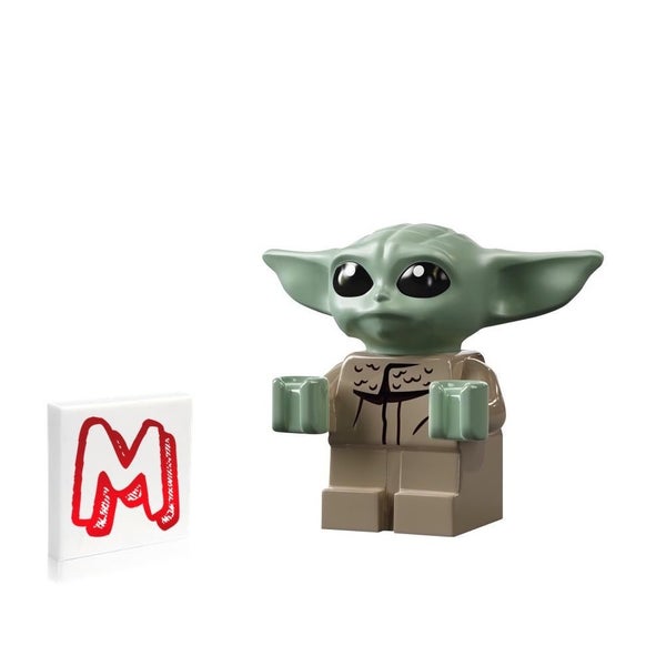 LEGO Star Wars The Mandalorian Minifigure - Baby Yoda Grogu (The Child) with Min Carousel 1