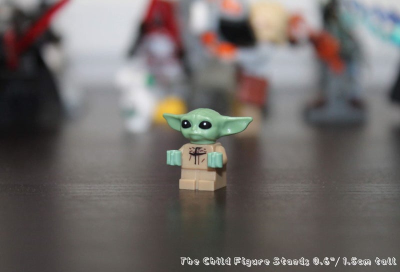 LEGO Star Wars The Mandalorian Minifigure - Baby Yoda Grogu (The Child) with Min Carousel 2