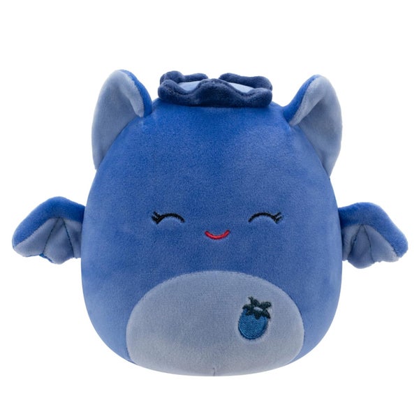 Squishmallows Original 5-Inch Bessie Blueberry Bat - Official Jazwares Plush Carousel 1