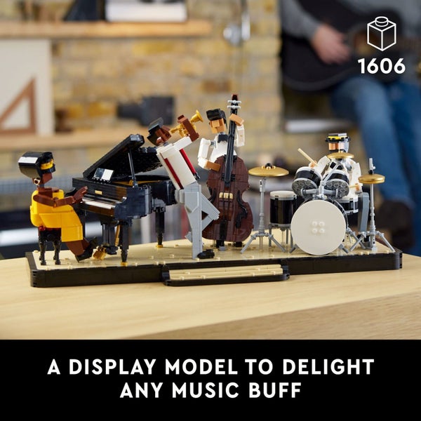 LEGO Ideas Jazz Quartet 21334 Building Blocks - Featuring Buildable Stage with 4 Carousel 3