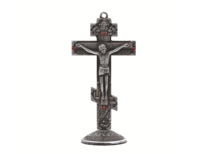 Vintage Russia Orthodox Cross Icon Home Church Car Indoor Decoration Carousel 1