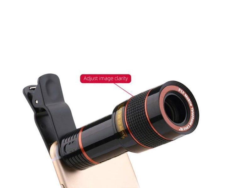 Universal 12X Zoom High Clarity Telescope Telephoto Mobile Phone Camera Len Carousel 7