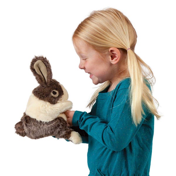 Folkmanis Baby Dutch Rabbit Hand Puppet Carousel 2