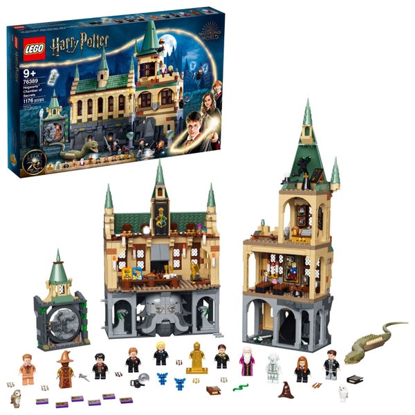 LEGO Harry Potter Hogwarts Chamber of Secrets 76389 Castle Toy with The Great Ha Carousel 1