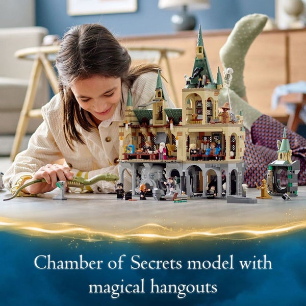 LEGO Harry Potter Hogwarts Chamber of Secrets 76389 Castle Toy with The Great Ha Carousel 2