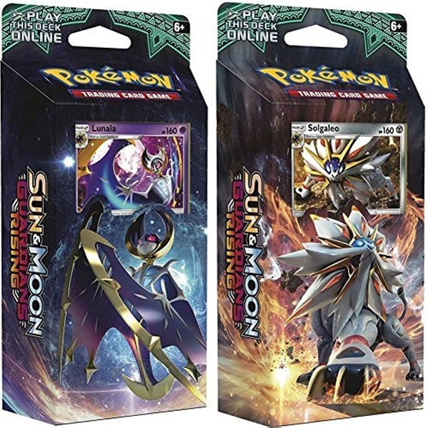 Pokemon TCG: Sun & Moon Guardians Rising, Bundle Of Two 60-Card Theme Decks Feat Carousel 1