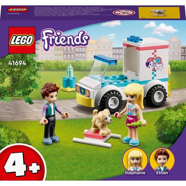 LEGO? Friends Pet Clinic Ambulance 41694 Building Kit; Dog Toy for Kids Comes wi Carousel 2