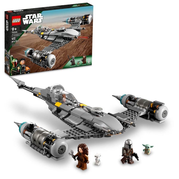 LEGO Star Wars The Mandalorian's N-1 Starfighter 75325 Building Set - The Book o Carousel 1