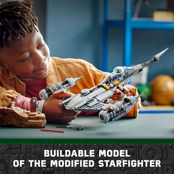 LEGO Star Wars The Mandalorian's N-1 Starfighter 75325 Building Set - The Book o Carousel 2