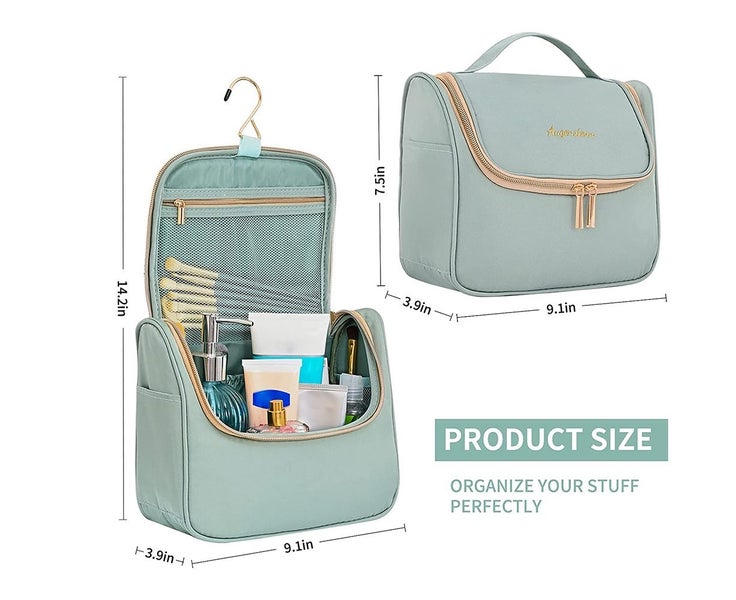 Makeup Bag Travel Cosmetic Bag Hand-Portable Toiletry Bag Organizer For Wom Carousel 2