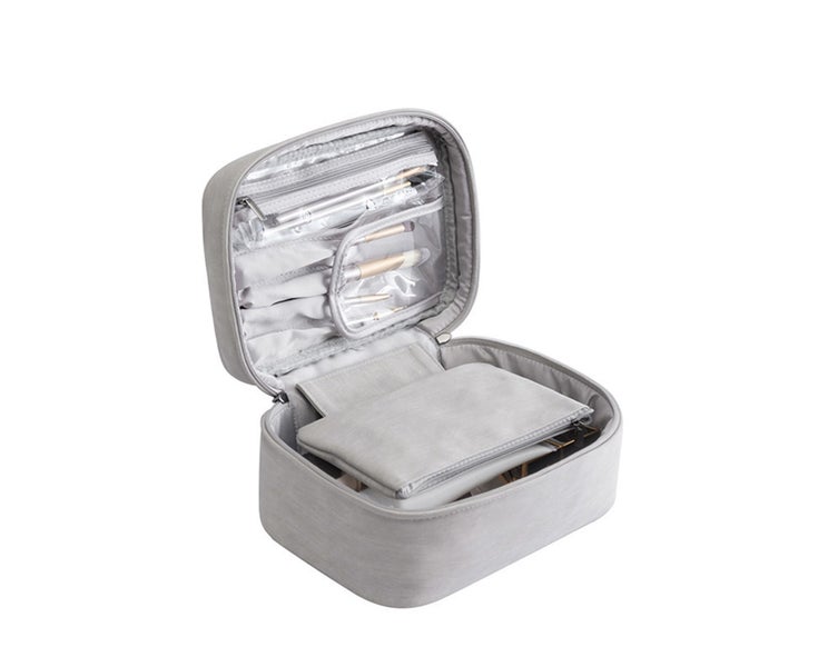 Cosmetic Bag Large Capacity Anti-soaking Ins Style Waterproof Storage Faux Carousel 1