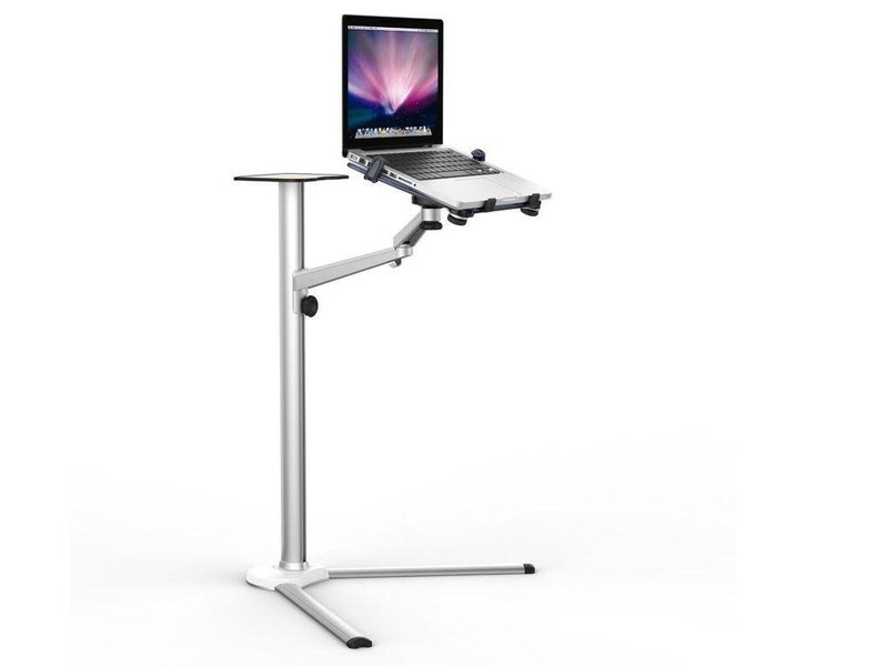 2-in-1 Laptop & Tablet Floor Stand Work & Entertainment, Anywhere You Want Carousel 1