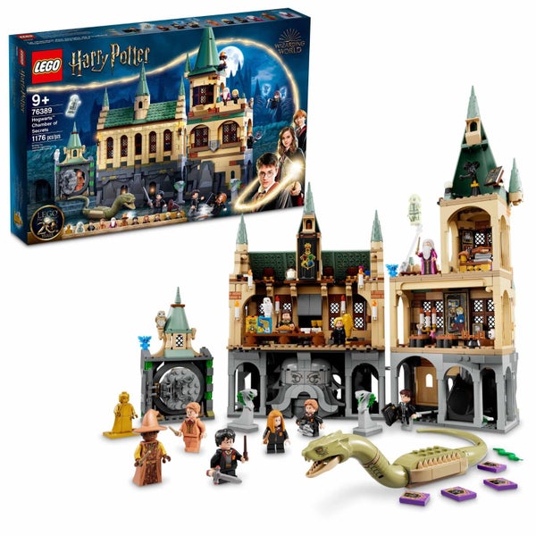 LEGO Harry Potter Hogwarts Chamber of Secrets 76389 Castle Toy with The Great Ha Carousel 1