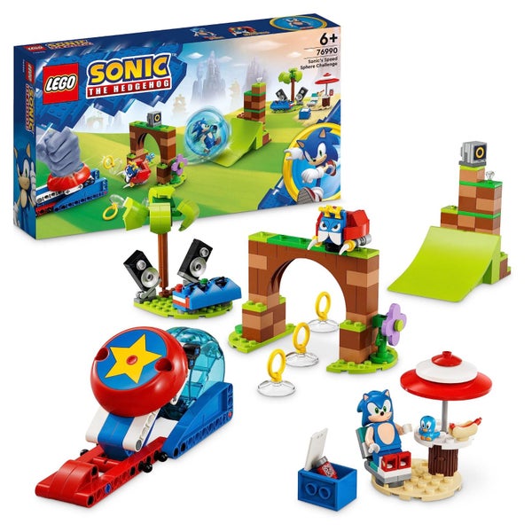 LEGO Sonic The Hedgehog Sonic? Speed Sphere Challenge 76990 Building Toy Set, S Carousel 2