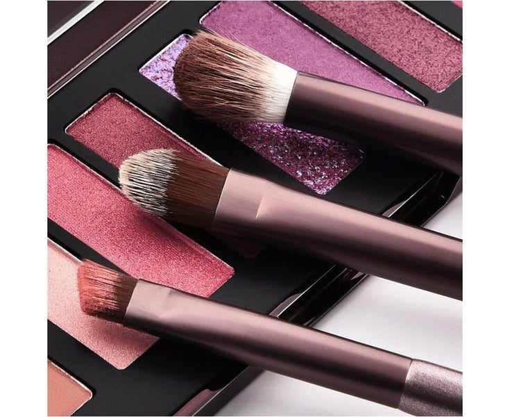 12pcs Grapes Makeup Brushes Set Microcrystalline Silk Cosmetic Bag Foundati Carousel 5