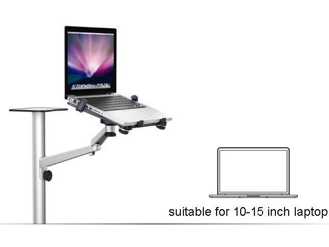 2-in-1 Laptop & Tablet Floor Stand Work & Entertainment, Anywhere You Want Carousel 9