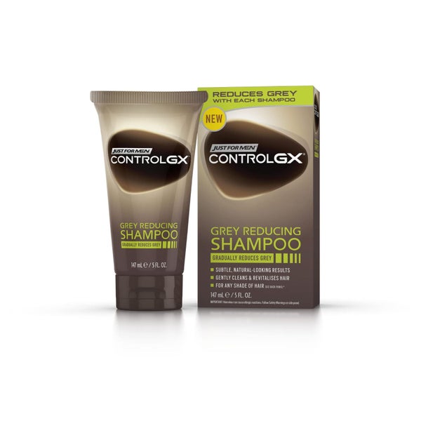 Just For Men Control Gx 5 Ounce Shampoo Grey Reducing Boxed (147 Milliliter) Carousel 1