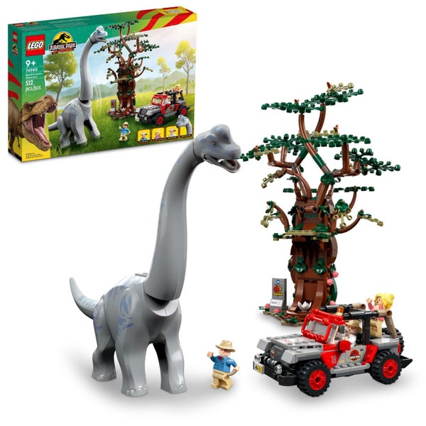 LEGO Jurassic World Brachiosaurus Discovery 76960 Jurassic Park 30th Anniversary Carousel 2