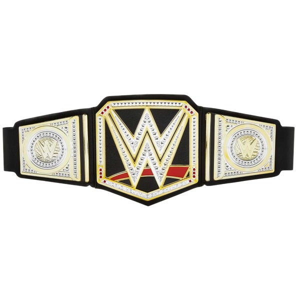 Mattel WWE Championship Role Play Kids Title Belt, Authentic Styling with Adjust Carousel 1