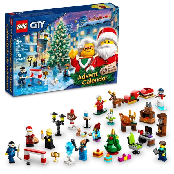 LEGO City 2023 Advent Calendar 60381 Christmas Holiday Countdown Playset, Gift I Carousel 2