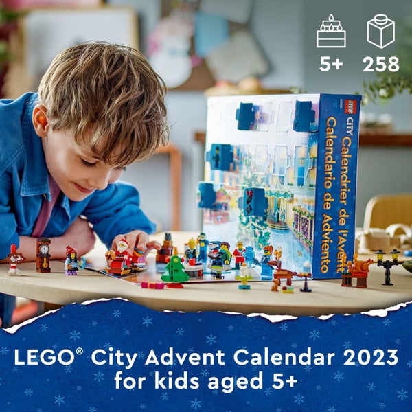 LEGO City 2023 Advent Calendar 60381 Christmas Holiday Countdown Playset, Gift I Carousel 3