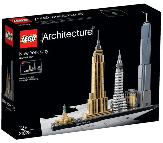 LEGO (USA Warehouse) 2016 ARCHITECTURE NEW YORK CITY 21028, NEW, HARD to FIND, G Carousel 1
