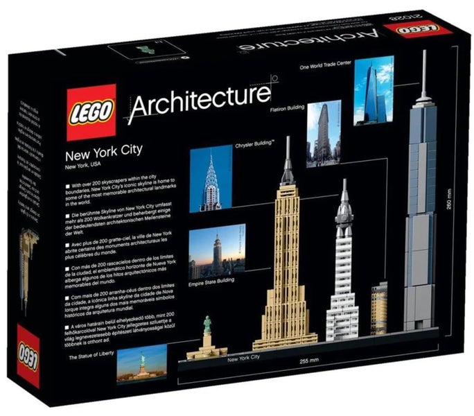 LEGO (USA Warehouse) 2016 ARCHITECTURE NEW YORK CITY 21028, NEW, HARD to FIND, G Carousel 2