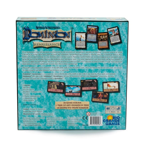 Rio Grande Games Dominion: Renaissance Carousel 2