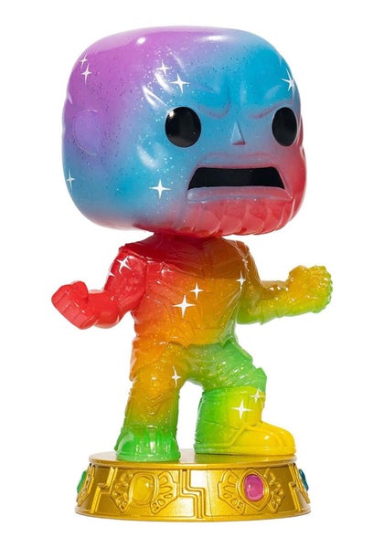 Funko Marvel Infinity Saga Thanos Art Series Pop! Vinyl Figure with Premium Pop! Carousel 2