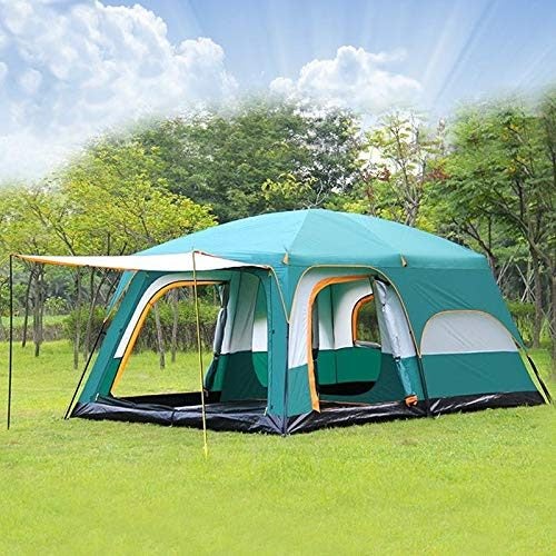 Outdoor Camping Tent – Double Layer, Family Tent 3.8m*2.6m*1.85m XMLCF71205 Carousel 1