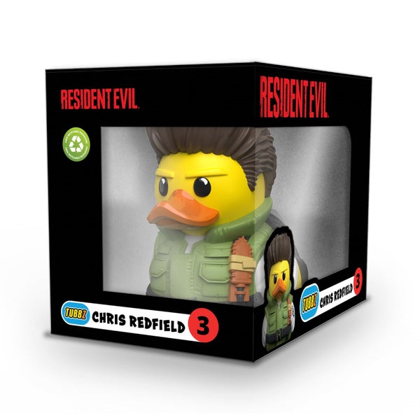 TUBBZ Boxed Edition Chris Redfield Collectible Vinyl Rubber Duck Figure - Offici Carousel 2