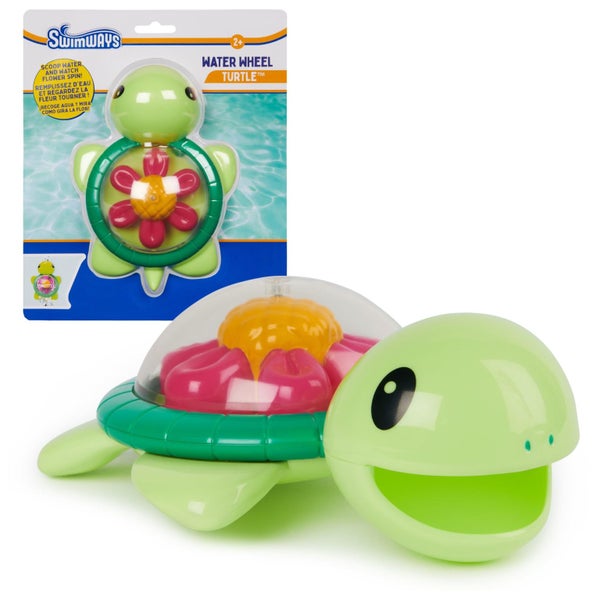 SwimWays Water Wheel Turtle, Kids Pool Accessories & Swimming Pool Toys, Turtle- Carousel 1