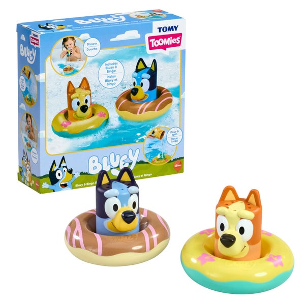 Toomies Splash & Float Bingo and Bluey Water Toys - 2-in-1 Toddler Water Toys wi Carousel 1