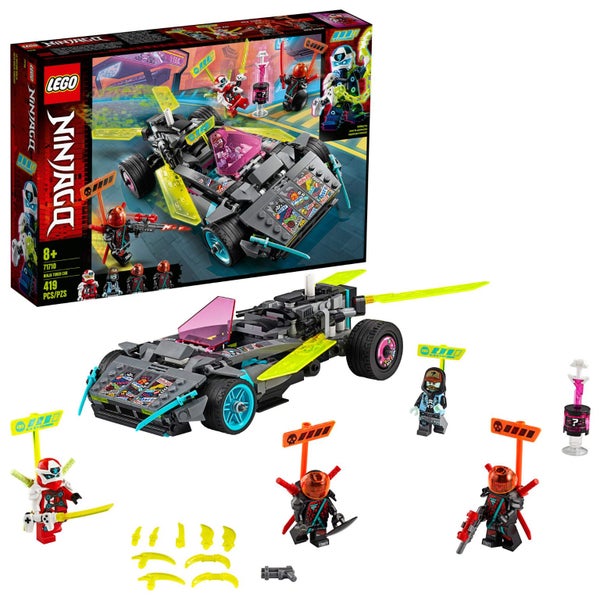 LEGO NINJAGO Ninja Tuner Car 71710 Toy Car for Kids Building Kit (419 Pieces) Carousel 2