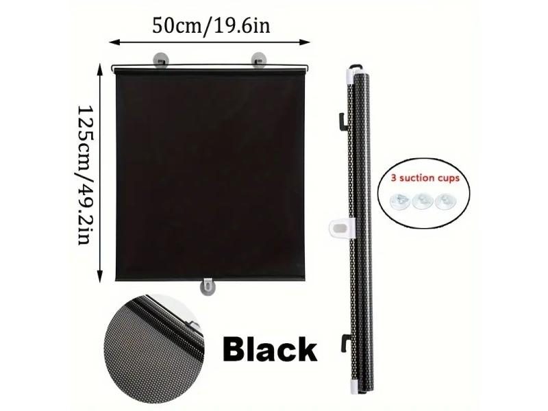 Portable Blackout Retractable Shading Curtains For Car Home Adjusted To Be Carousel 1